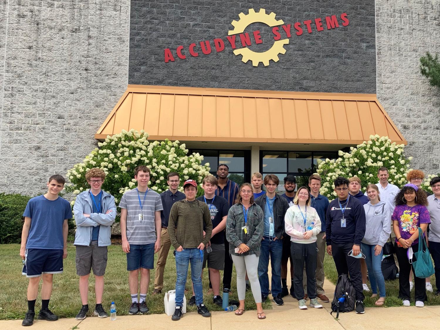 Engineering Ahead visit to Accudyne