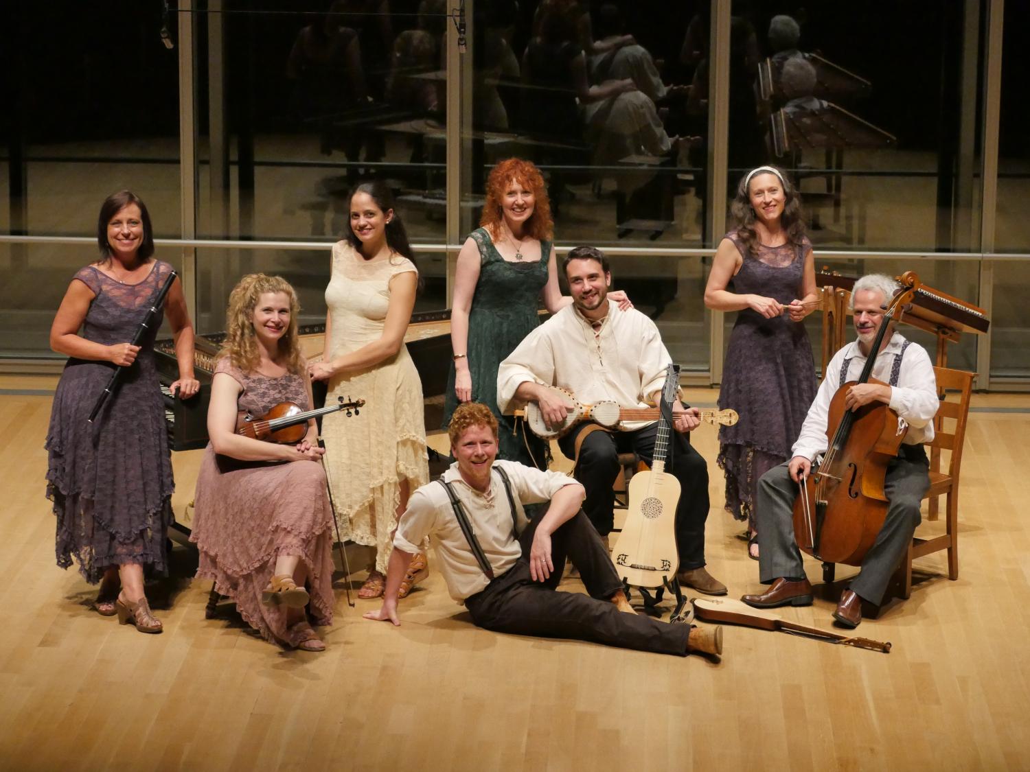 Members of Apollo's Fire: The Cleveland Baroque Orchestra