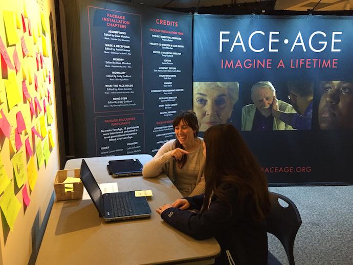 Caroline McDermott conducts interview about FaceAge