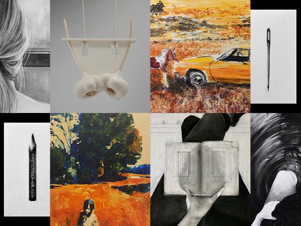 Artwork by spring 2021 Altoona art faculty