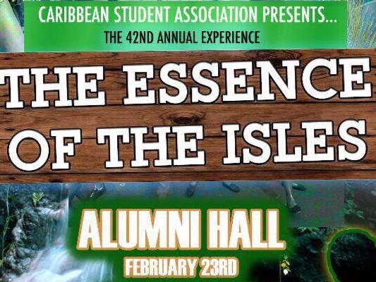 Penn State Caribbean Student Association 'Essence of the Isles' flyer