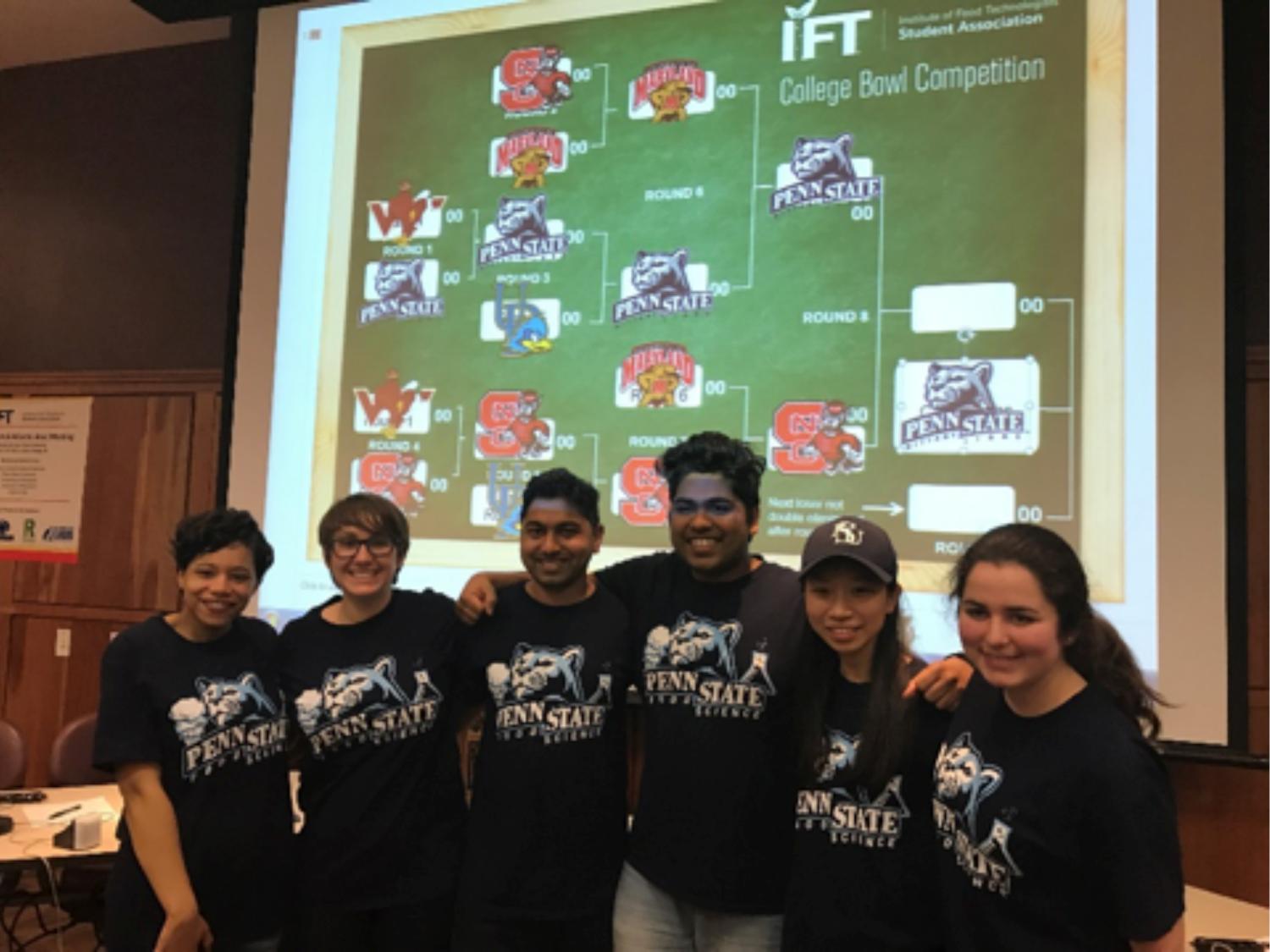 Food Science team takes first place
