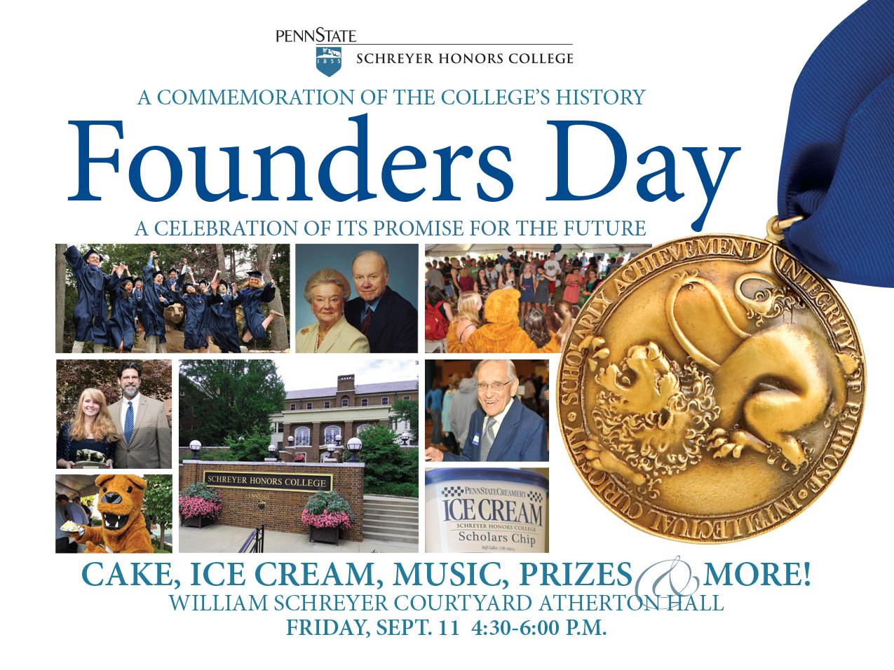 Schreyer Honors College Founders Day 2015 Celebration
