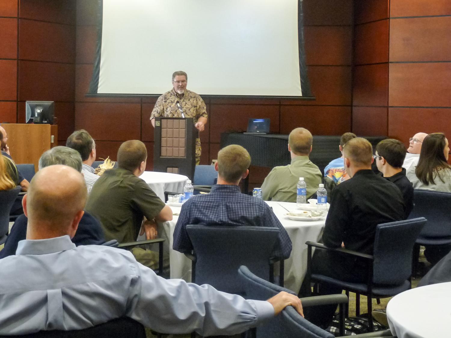 Gary Eberle Visit 2012