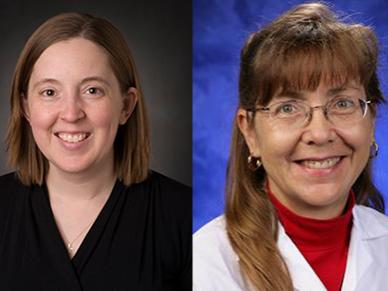 Esther Gomez and Susan Hafenstein 