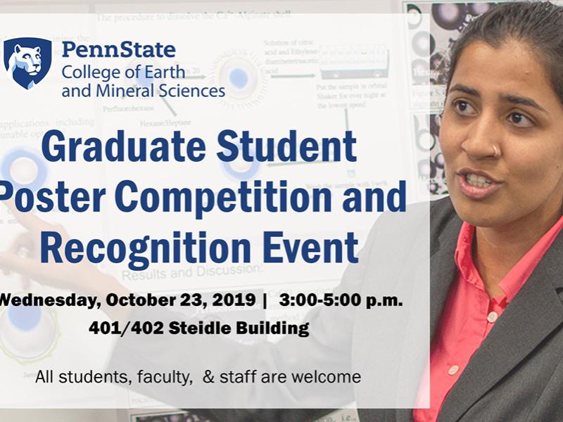 EMS Graduate Poster Competition and Recognition Event