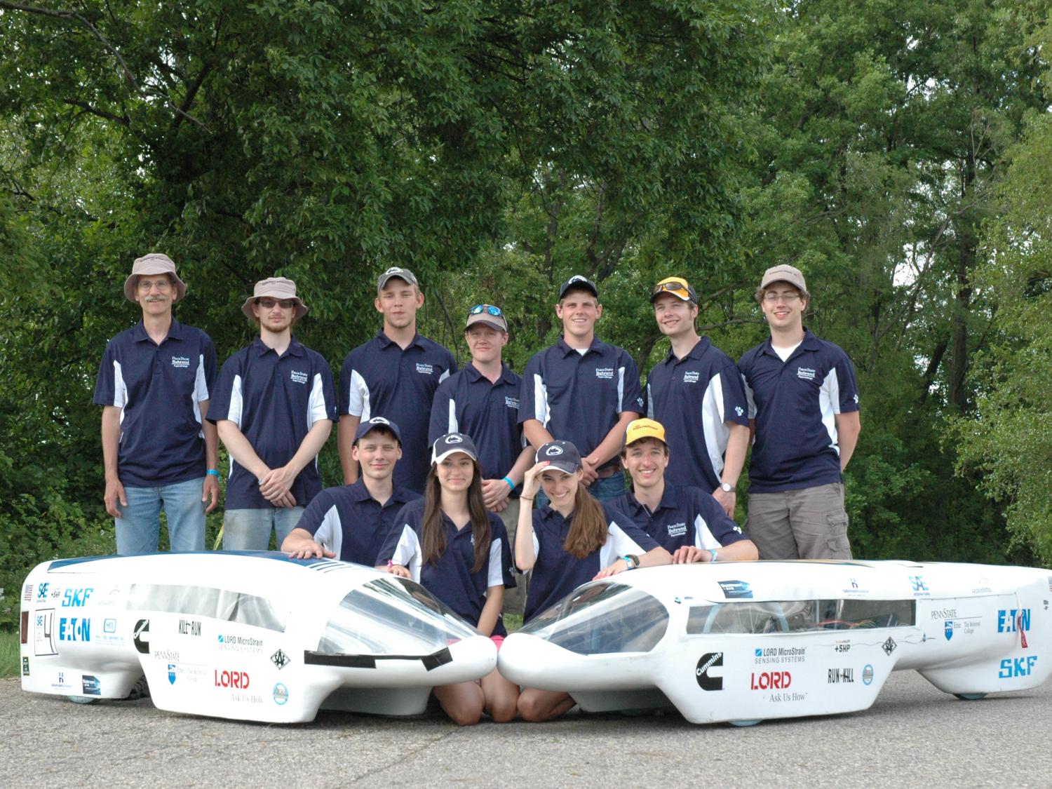 Penn State Behrend's SAE Club entered two vehicles in this year's Society of Automotive Engineers' International Supermileage Challenge. 