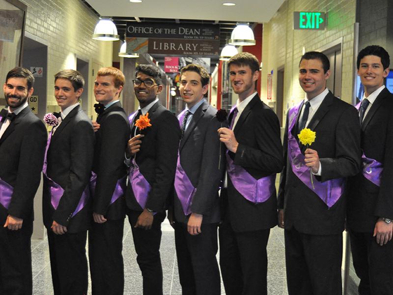 Mr. EMS pageant competitors