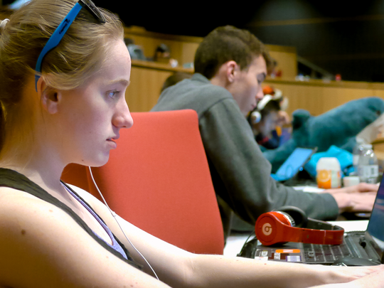 Student at HackPSU 