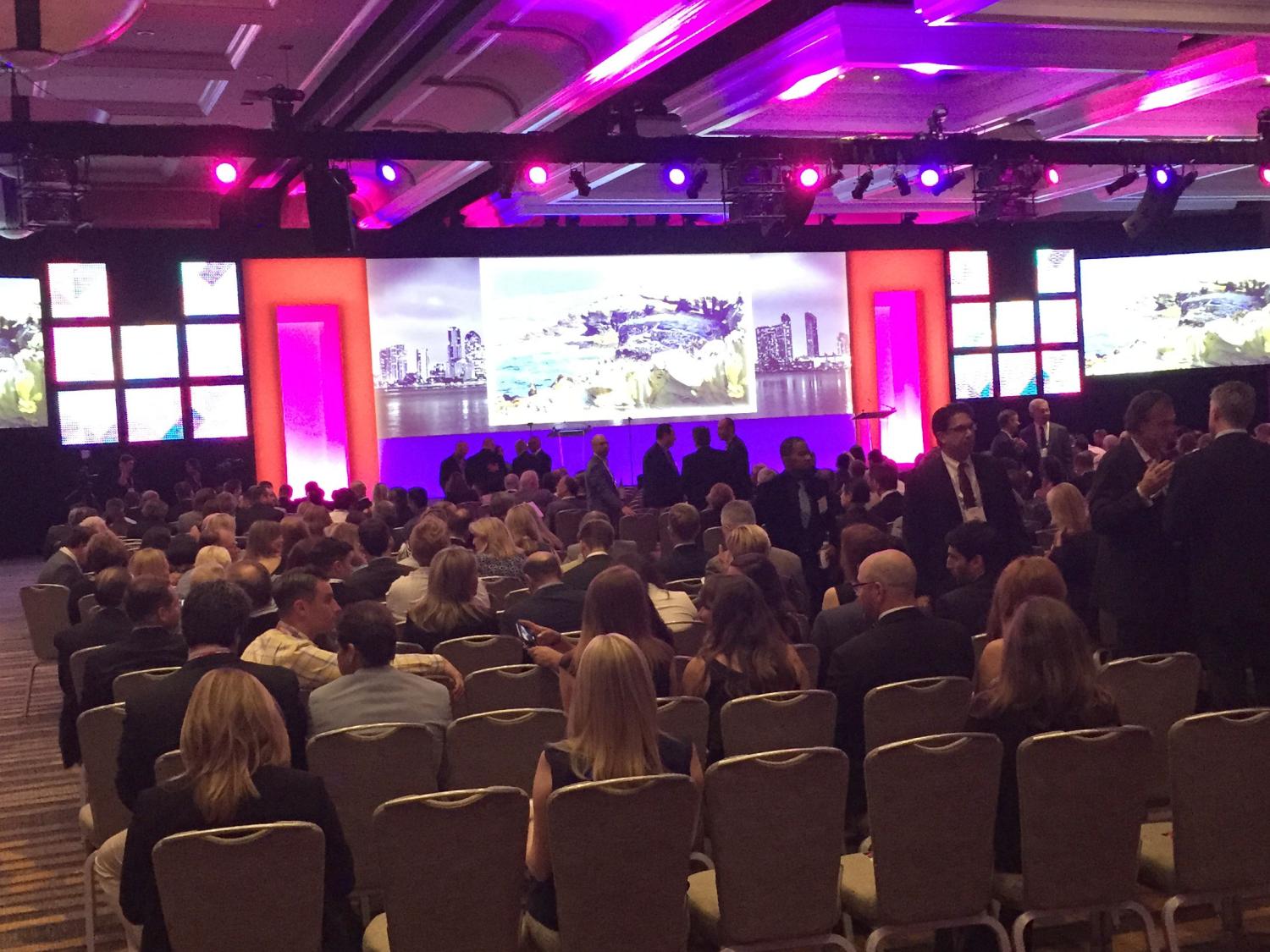 Conference audience