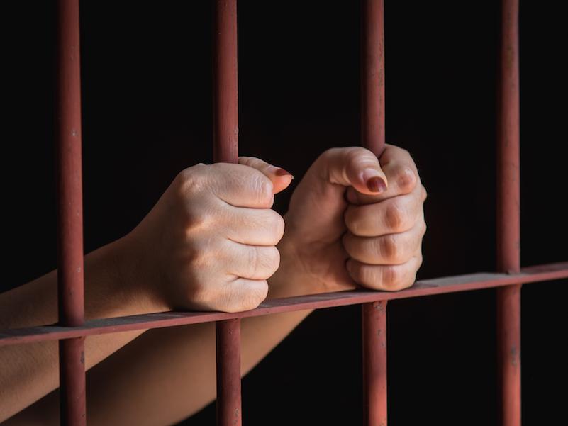 Woman in jail