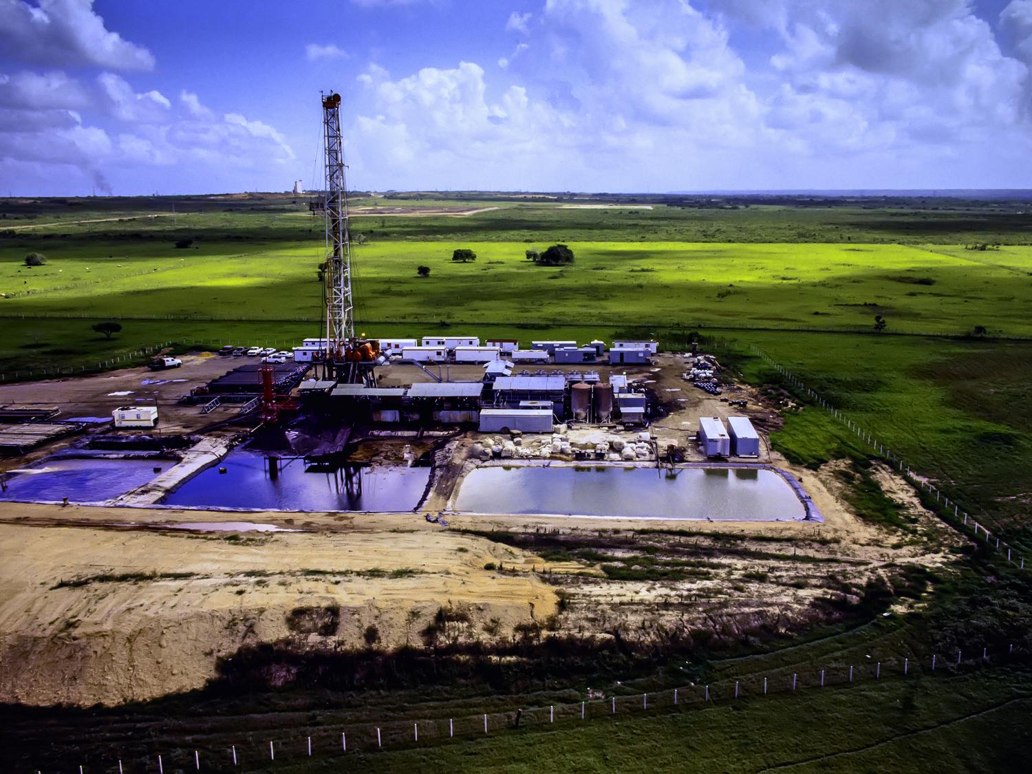 photo of fracking plant