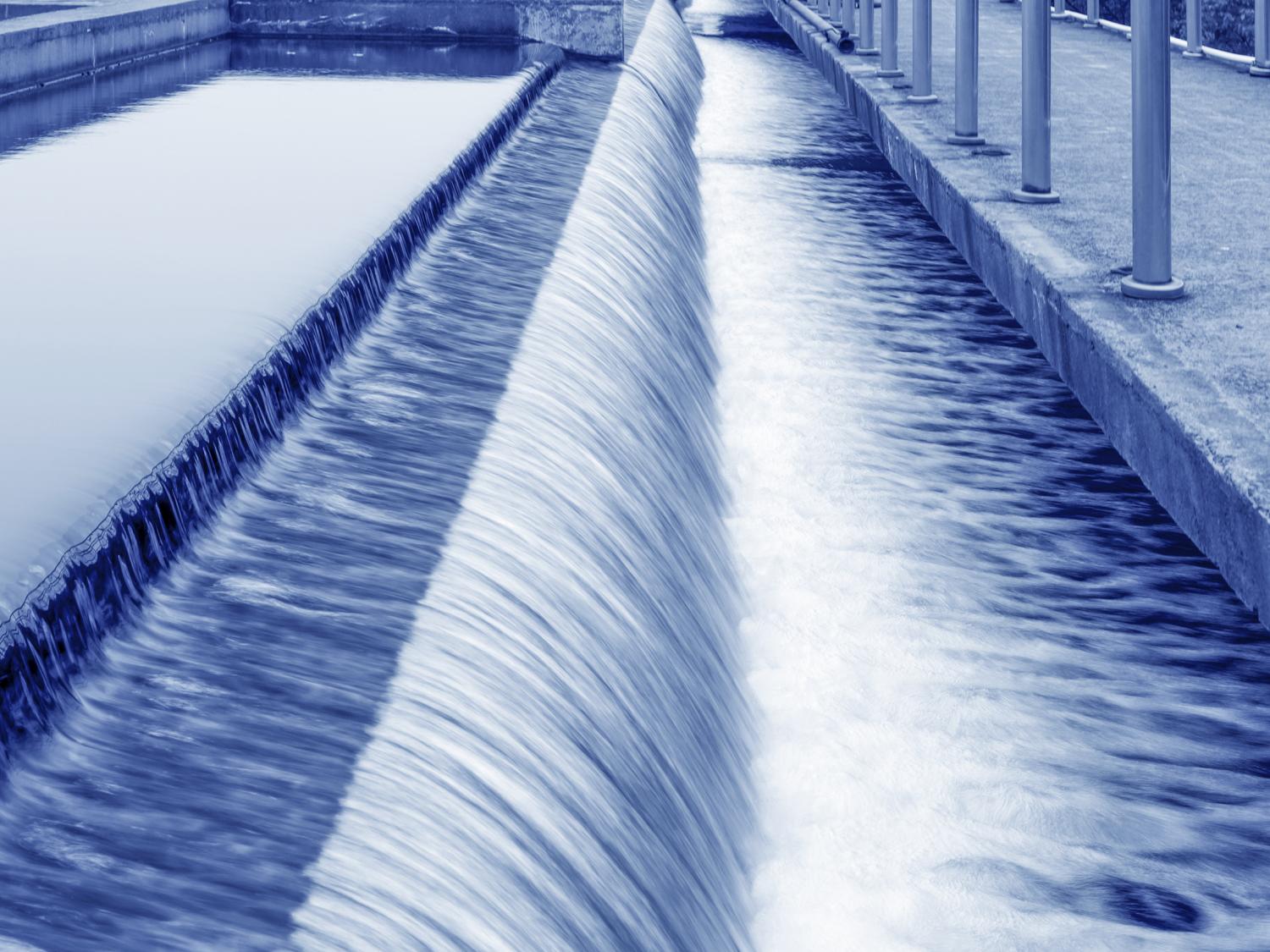 waste water treatment plant