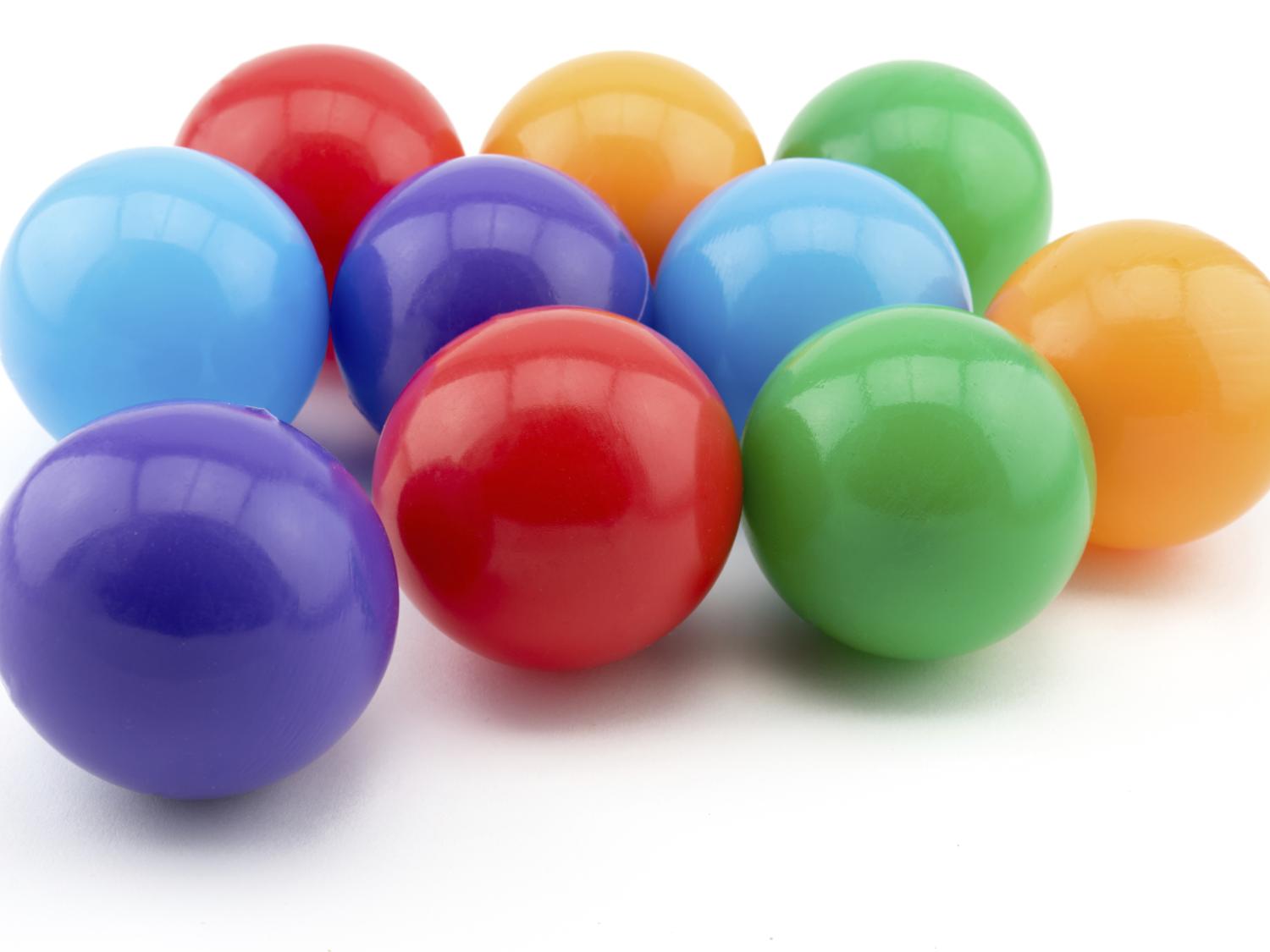 colored balls