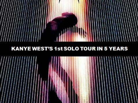 Tour poster for the Yeezus Tour