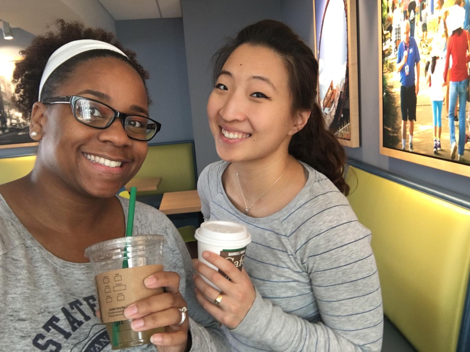 Devin Ferraro and Jessica Kim-Schmid