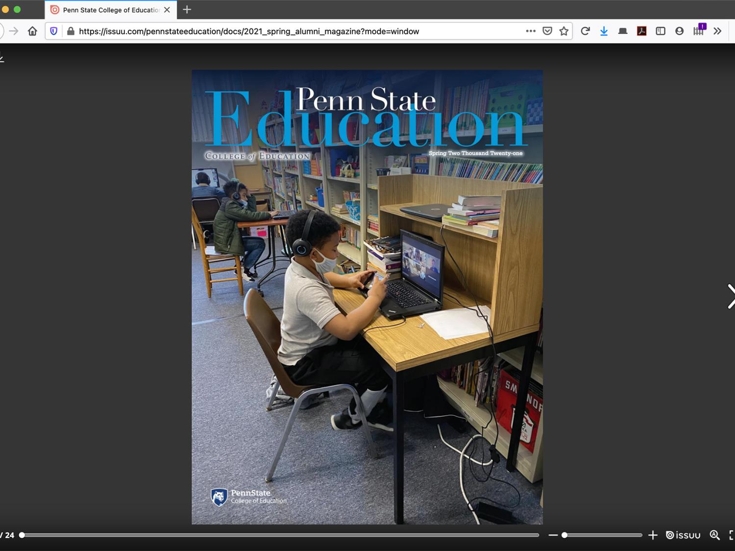 Alumni Magazine on issuu.com