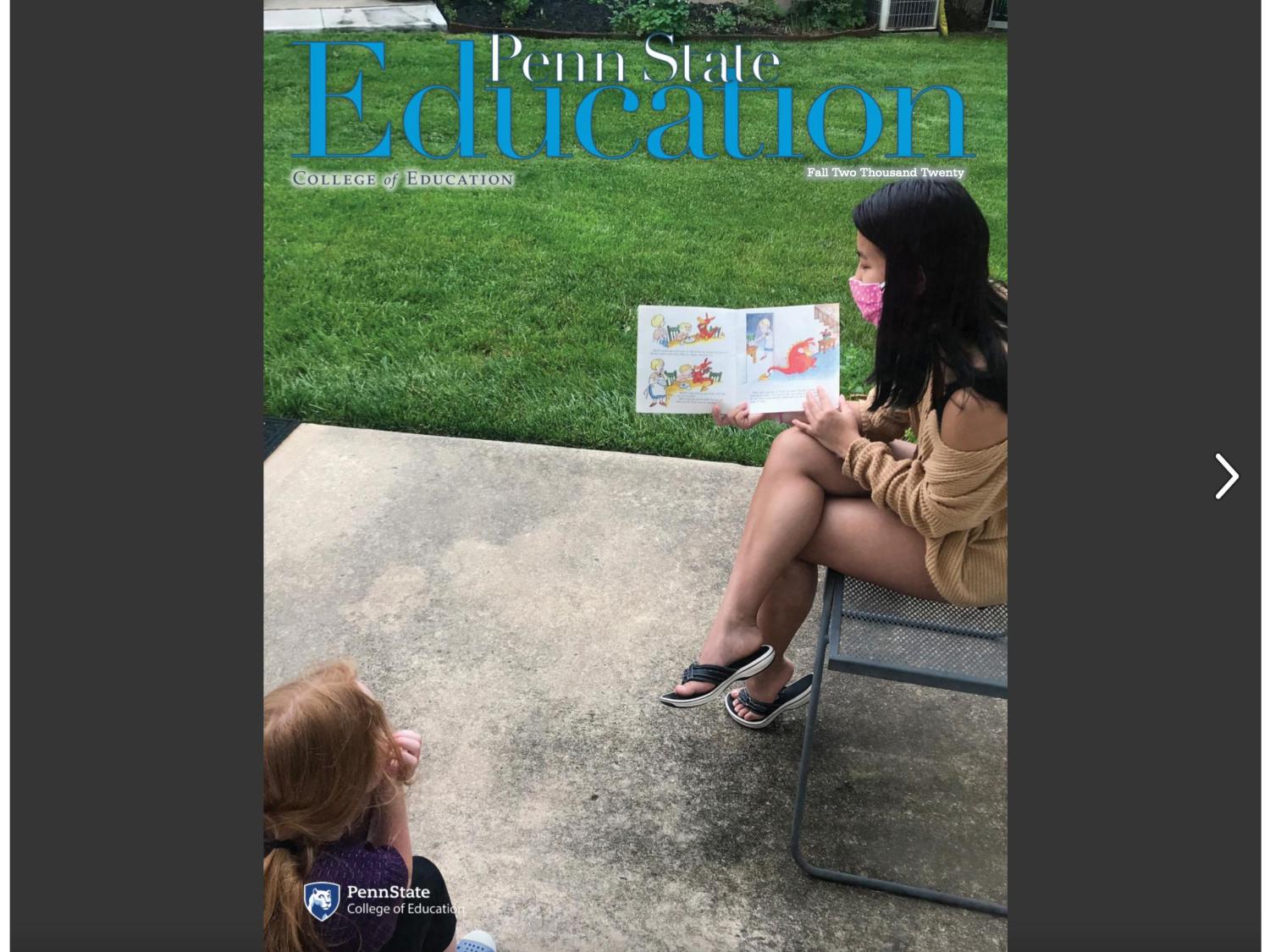 Alumni Magazine cover on issuu.com