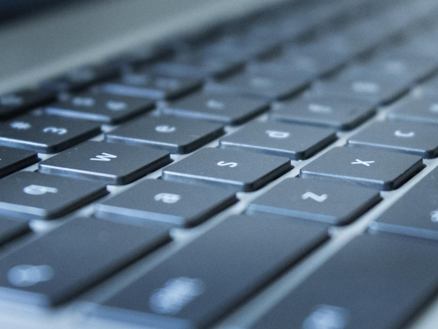 laptop keyboard stock