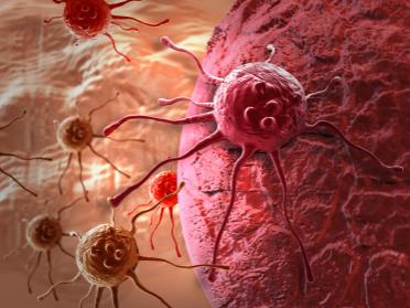 cancer cells generated in 3D software