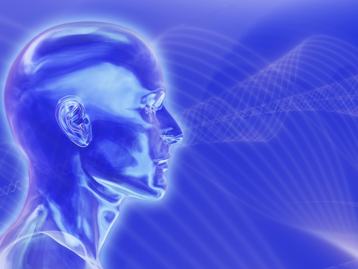 head and waves