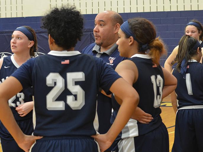 Coach Larry Johnson of Penn State Brandywine