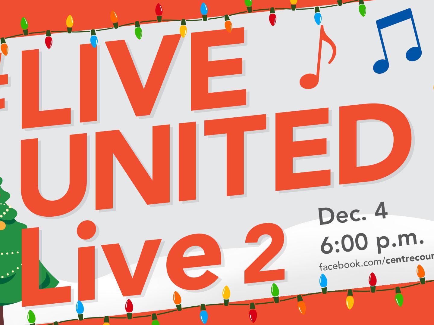 LIVEUNITED Live 2 logo