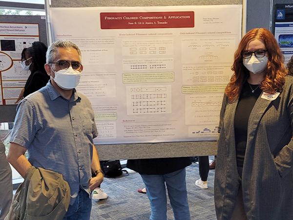 Dr. Juan Gil and Jessica Tomasko