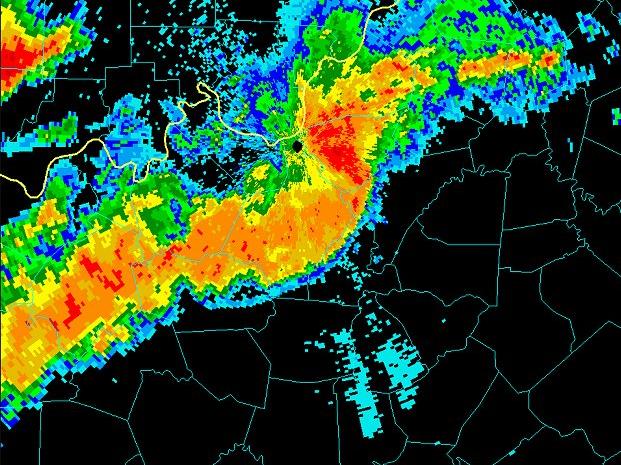 A bow echo formed on May 14, 1995. 