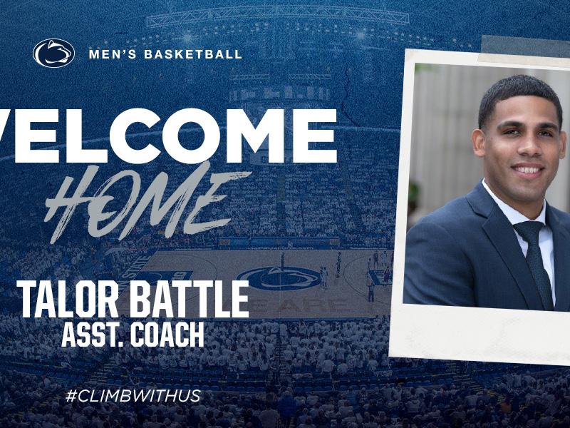 Welcome Home Talor Battle named Penn State men's basketball assistant coach