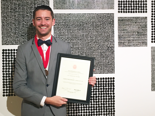 Scholar Alumnus Jared McKinght Presented with AIA PA Associate Award