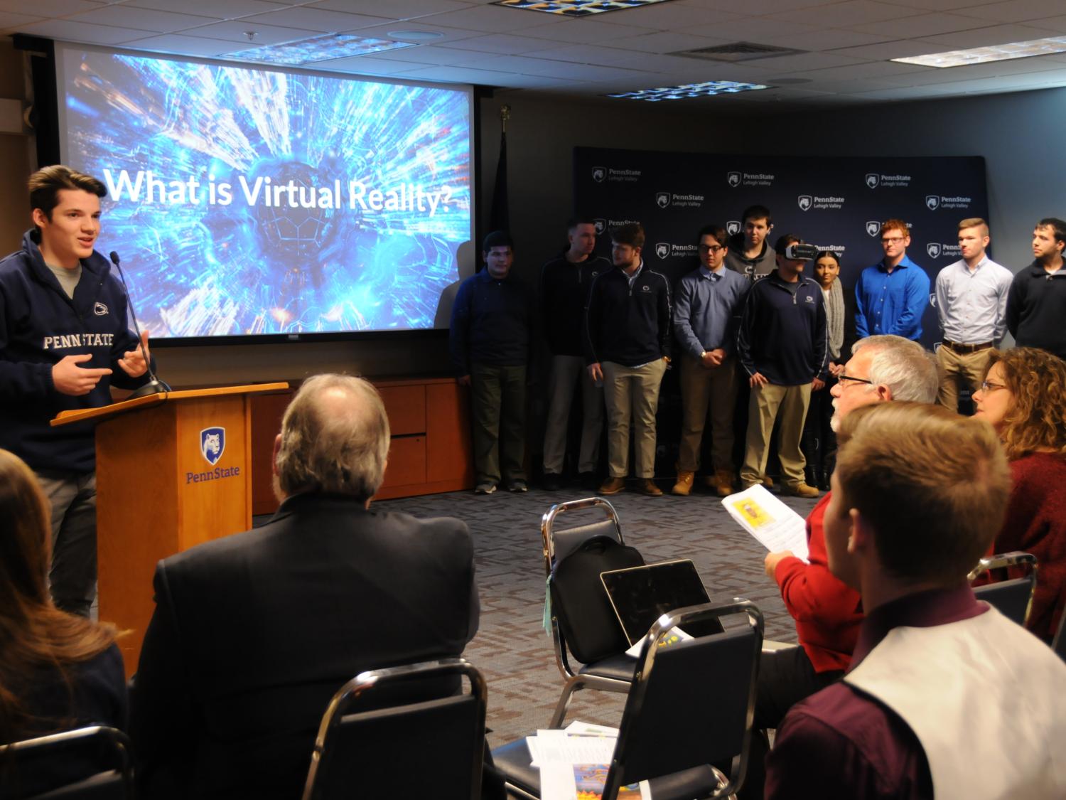 Students present group project