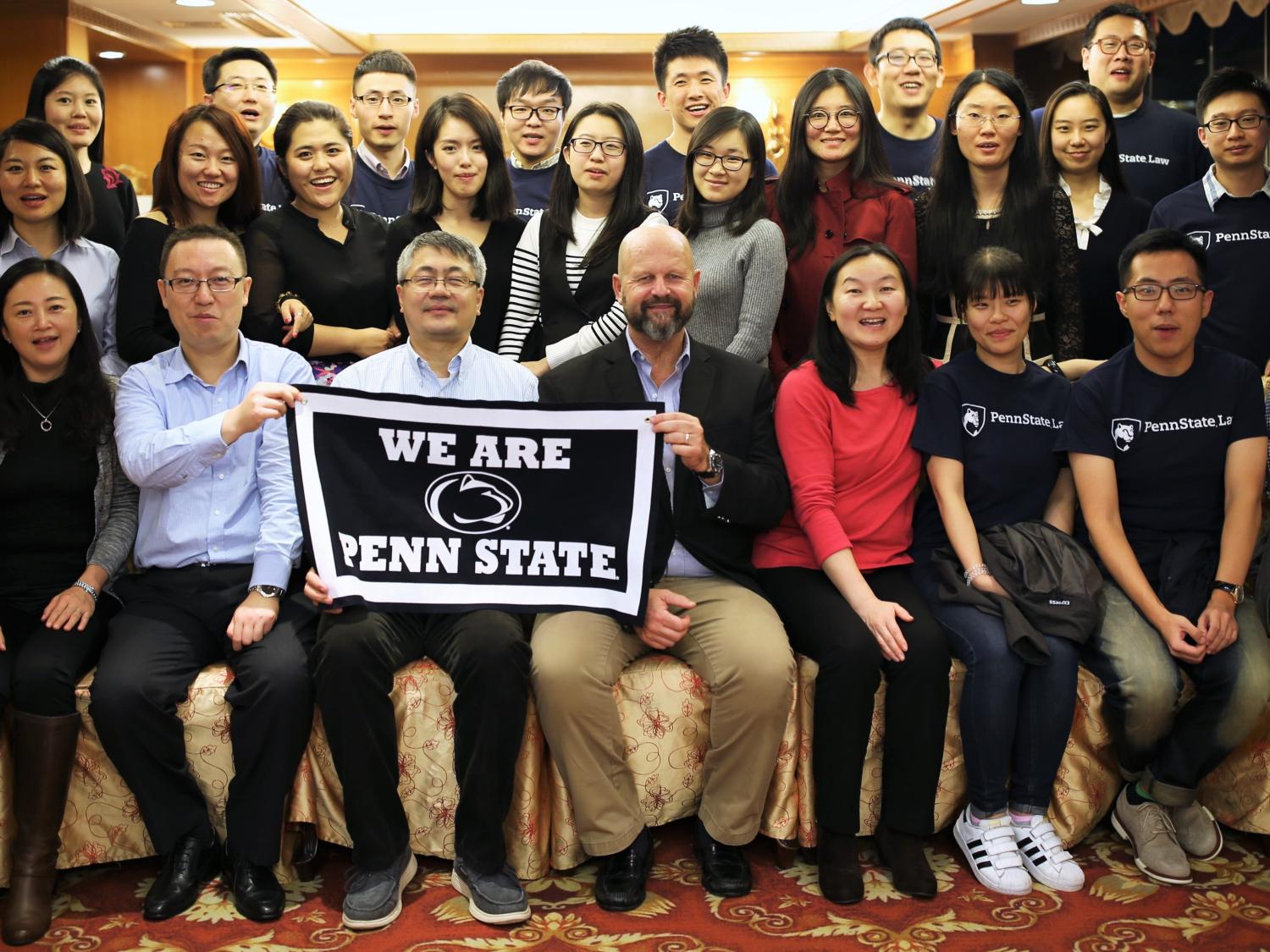 Penn State Law's alumni reunion in China brought together graduates from all over the country to celebrate their shared Penn State connection.