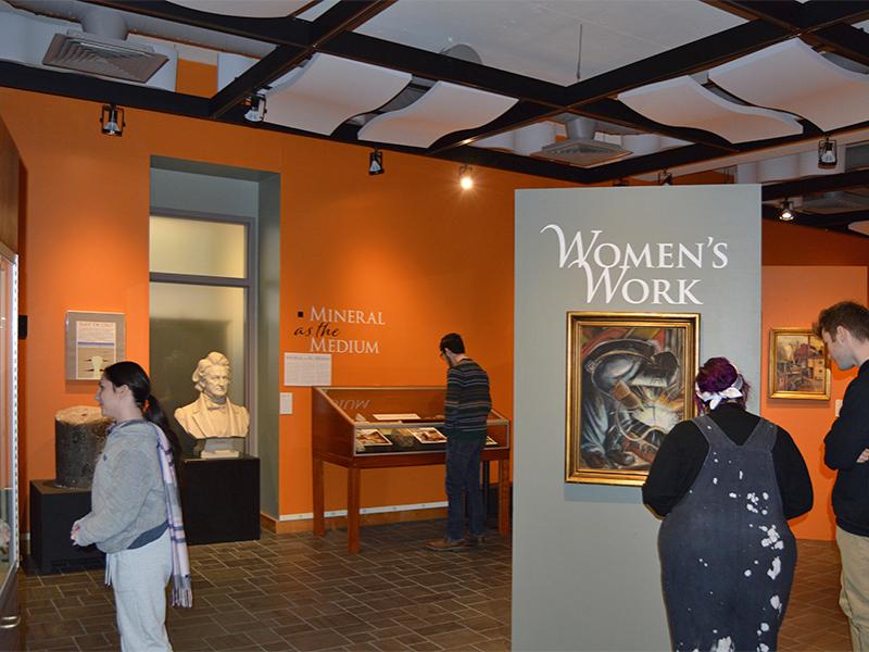 Women's Work exhibit