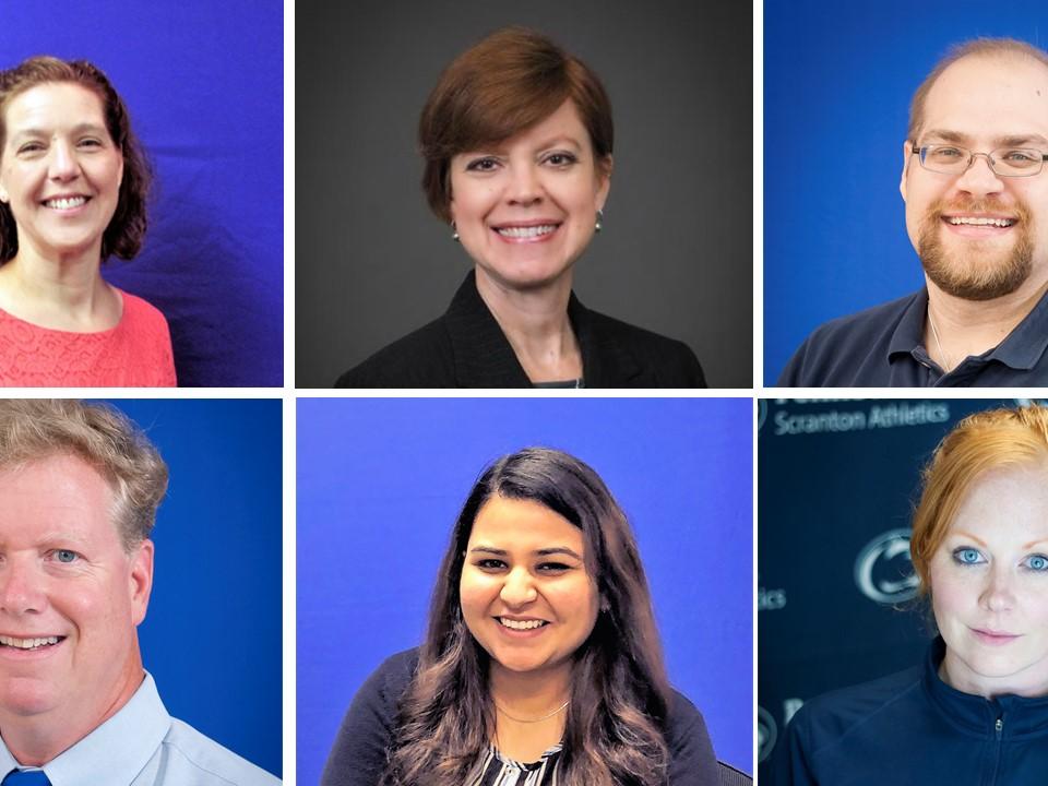 headshots of the faculty and staff hires and promotions at penn state scranton