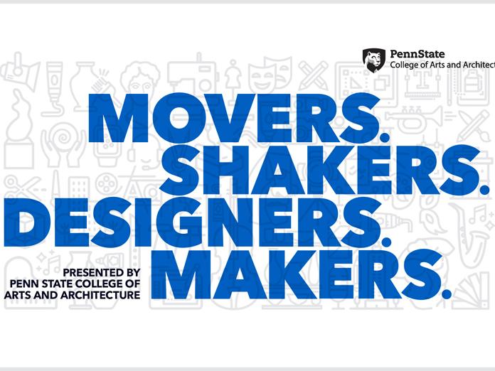 'Movers, Shakers, Designers, Makers' logo