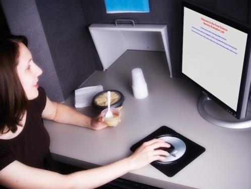 Participant in a taste test