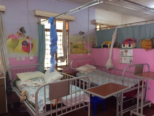 Children's hospice unit at clinic