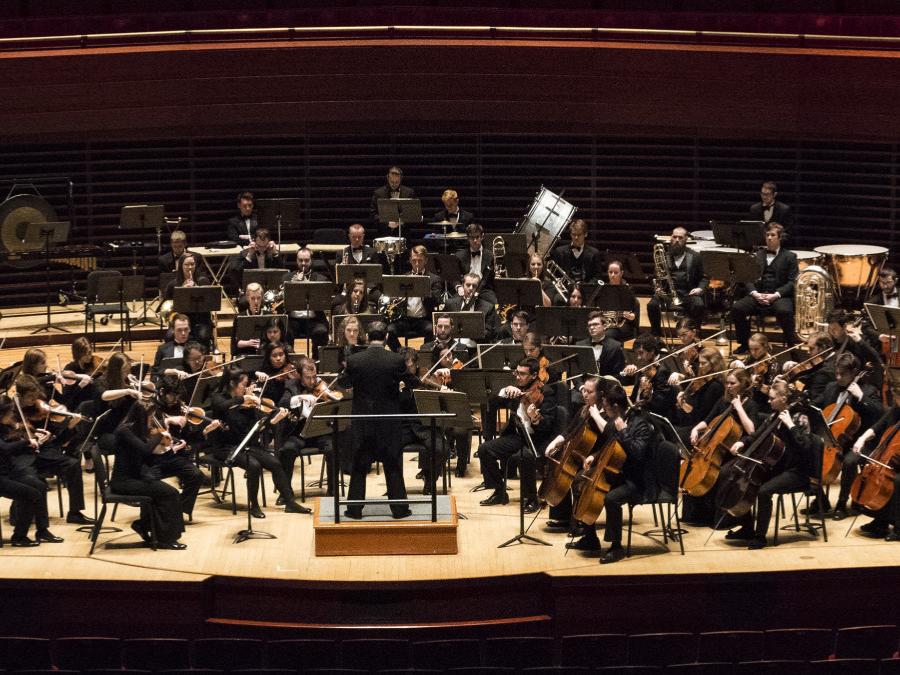 Phiharmonic Orchestra performing at Kimmel Center