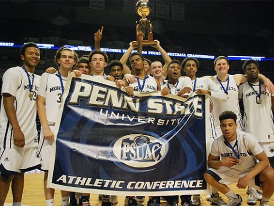 Men's Basketball 2015-16 PSUAC Champs
