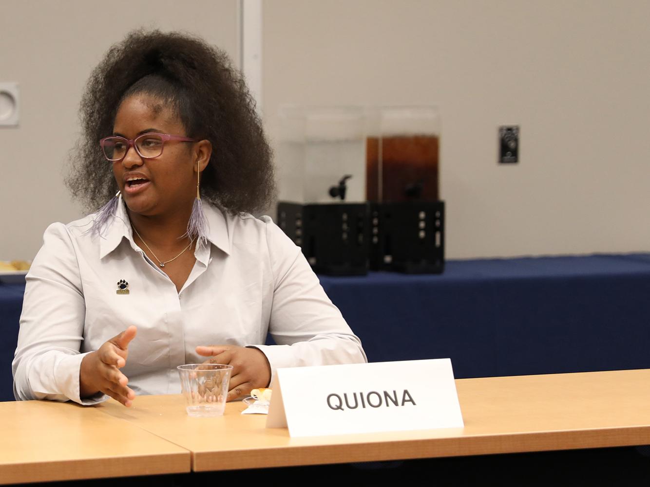 Quiona Sephes of Penn State Brandywine
