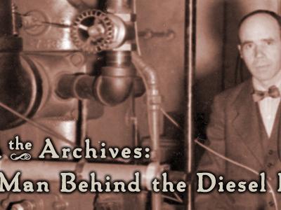 Paul Schweitzer in the Penn State Diesel Lab