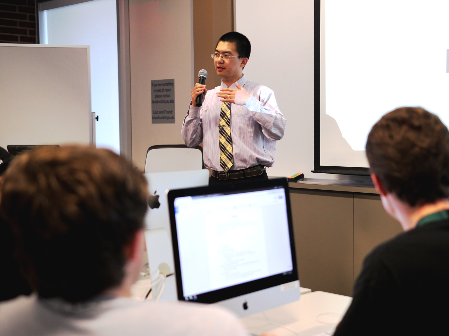 Jian Wu, new faculty lecturer in the College of IST, says his new position is a "dream come true". 