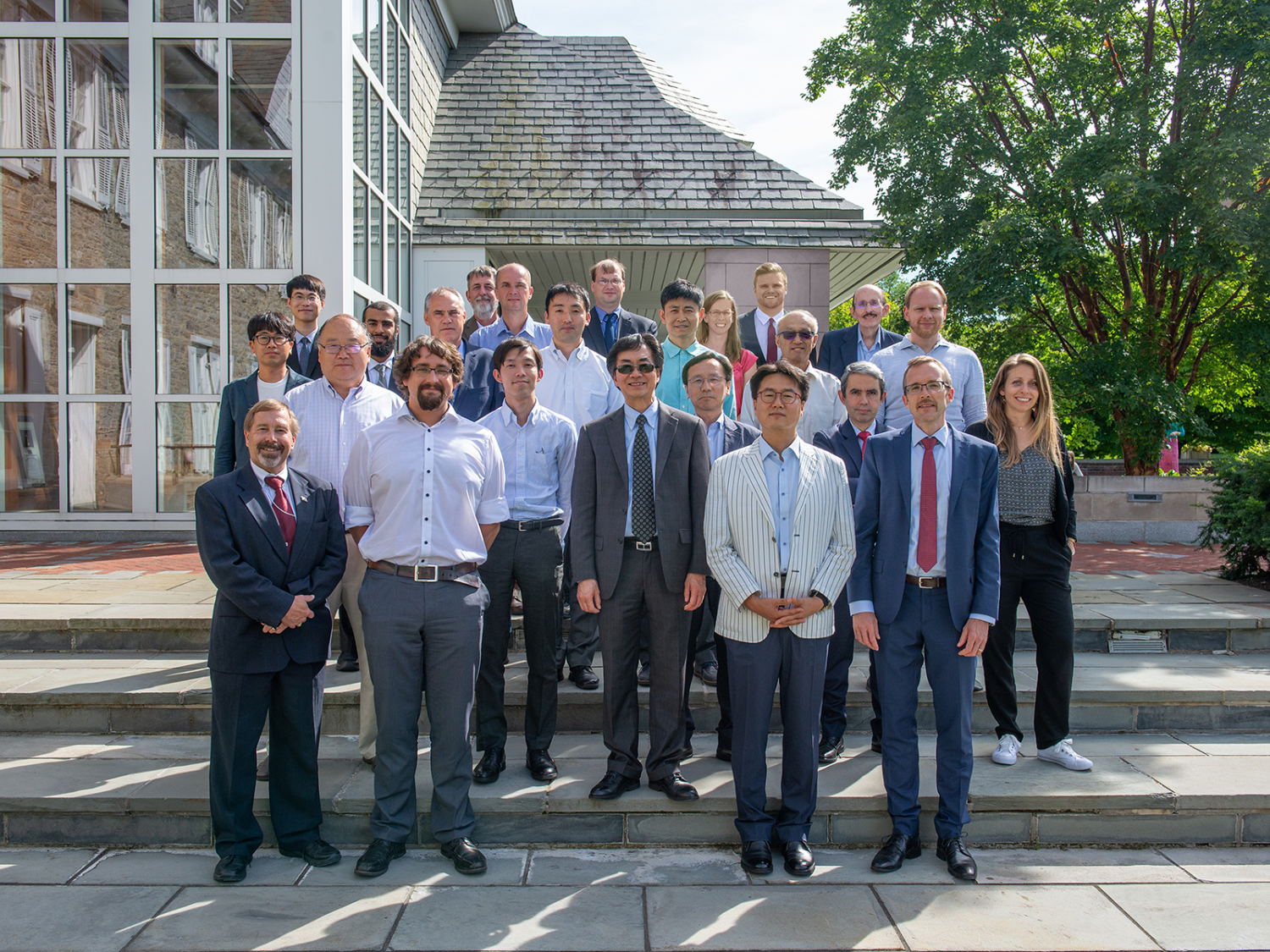 International delegates from the United Nation’s committee, the Organization for Economic Co-Operation and Development-Nuclear Energy Agency convened at Penn State on July 1, 2019.