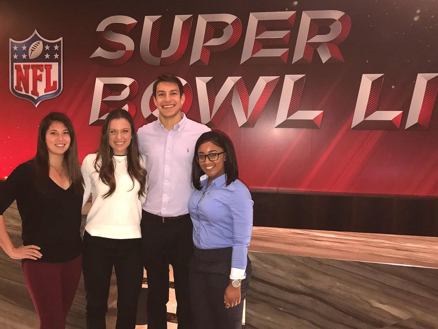 Super Bowl LI interns