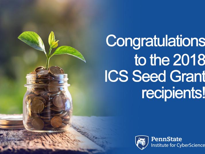Congratulations to the 2018 ICS Seed Grant recipients.