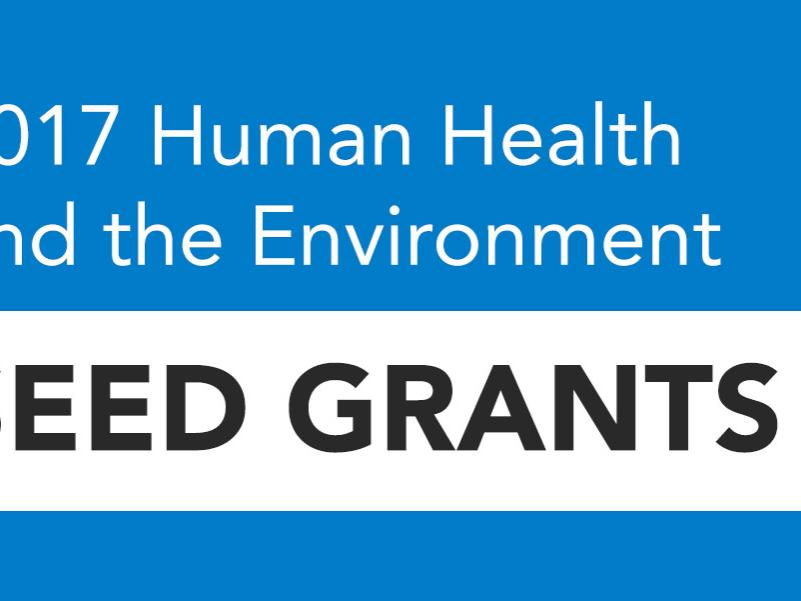 2017 Human Health and the Environment Seed Grant Program Request for Proposals