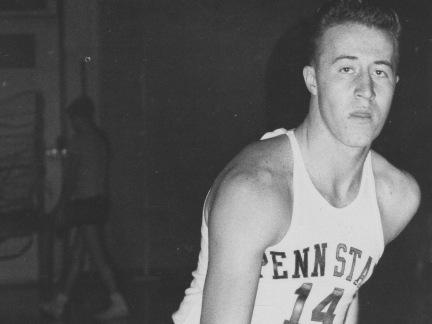 Penn State basketball player Jack Sherry in 1954