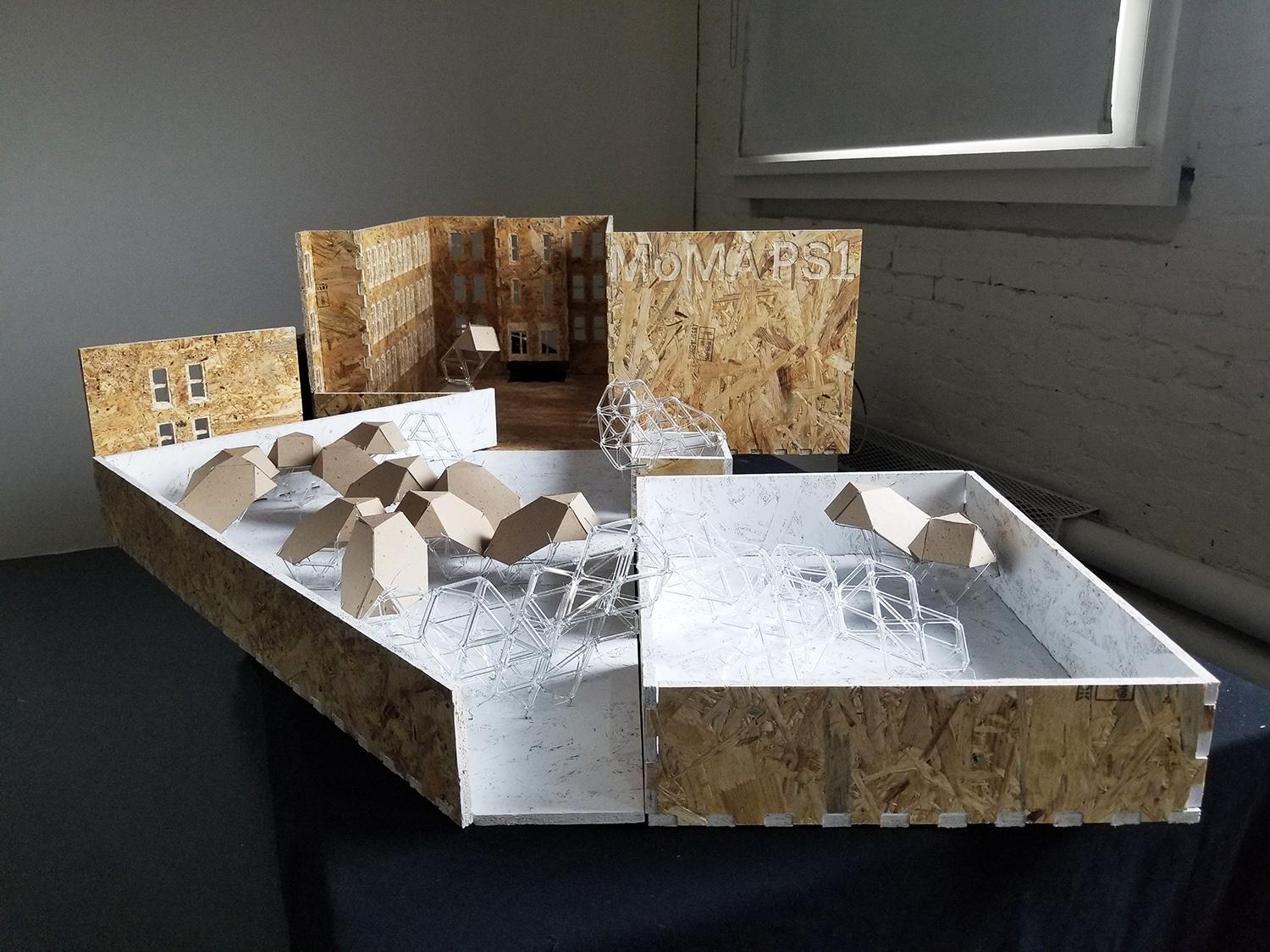 The assembled model of the Fufuzela 