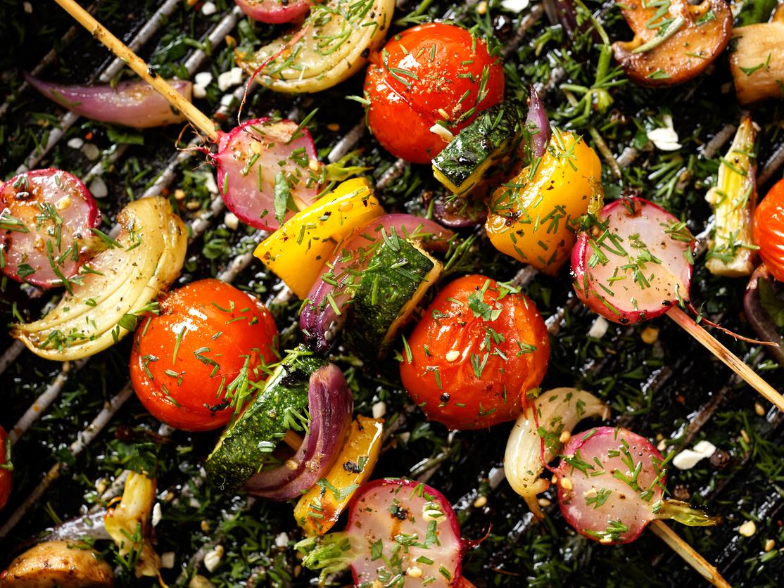 spicy grilled veggies
